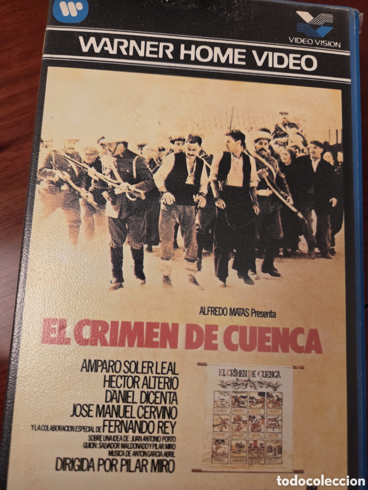 Cine: VHS El crimen de Cuenca VHS Original Warner Home Video &ndash; Cine Espa&ntilde;ol Cl&aacute;sico &ndash; Pilar Mir&oacute; &ndash; Colecci
