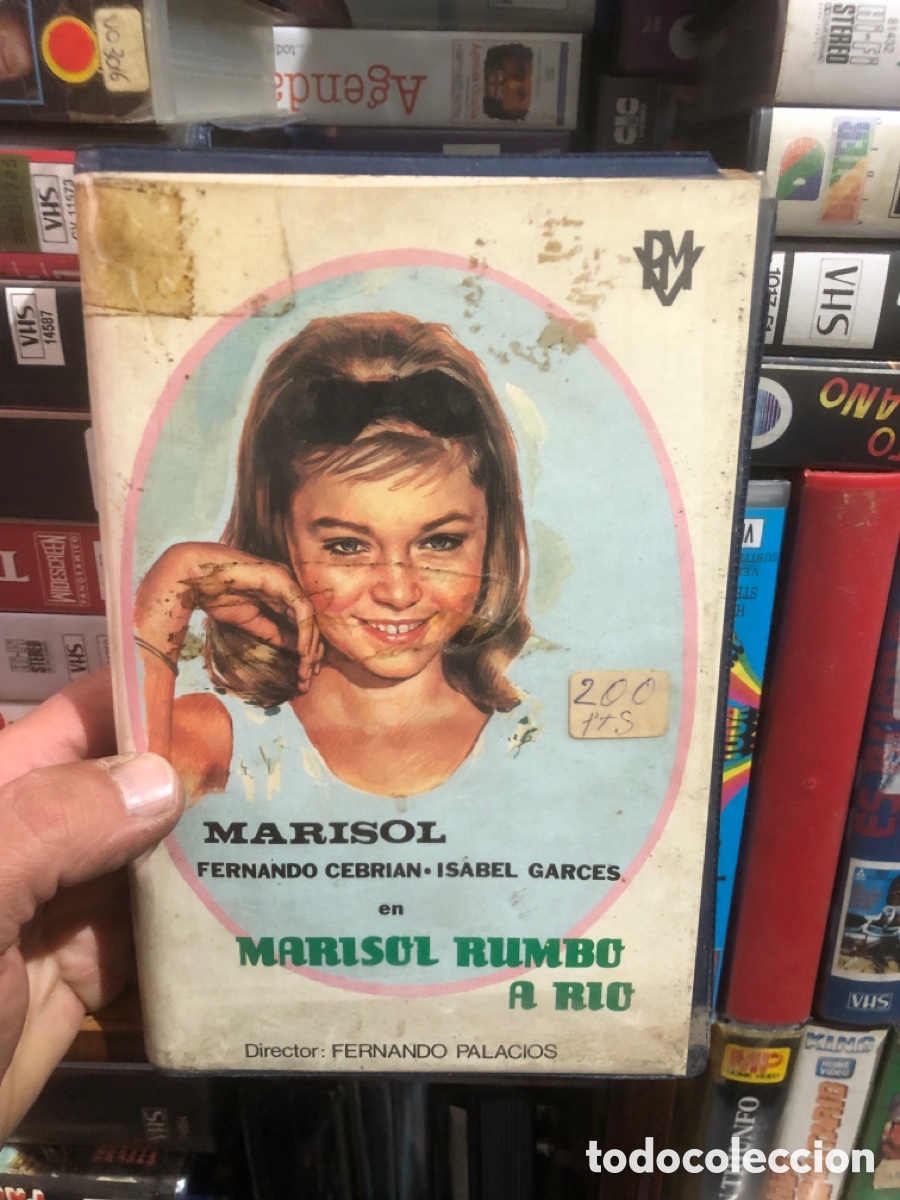 Cine: VHS V&Iacute;DEO CLUB MARISOL RUMBO A R&Iacute;O