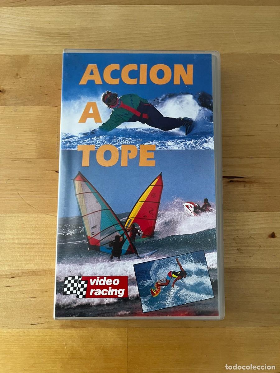 Cine: VHS Acci&oacute;n a tope. surf, vuelo libre,..