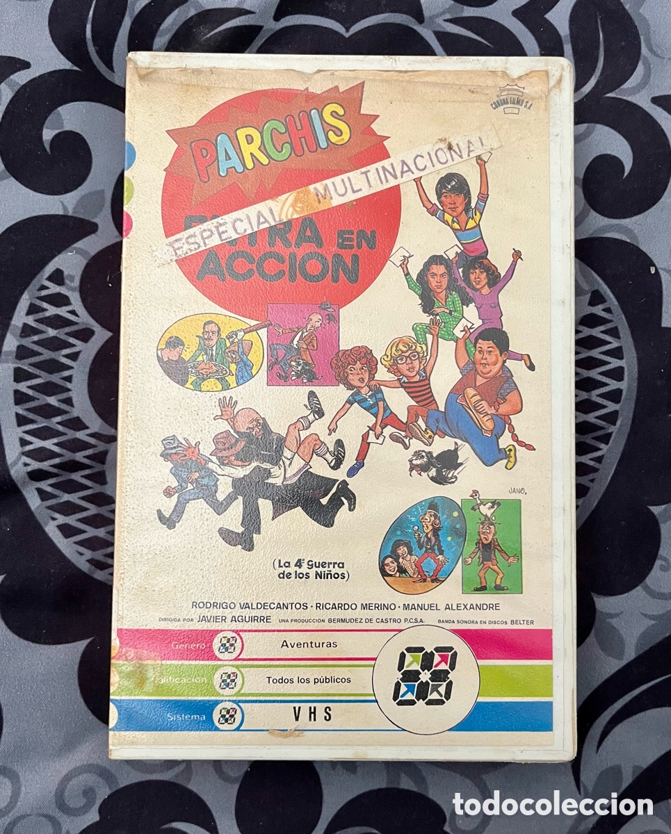 Cine: Parchis entra en acci&oacute;n, vhs, procedente de videoclub.