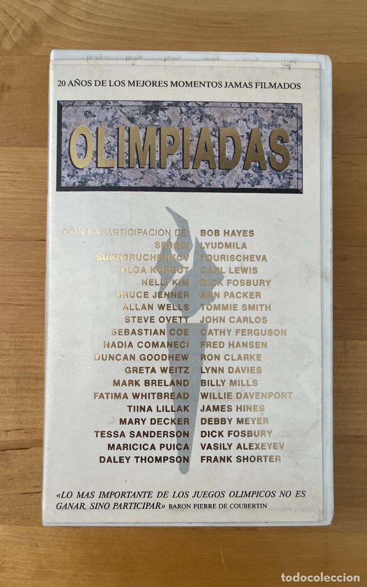 Kino: VHS OLIMPIADAS - 20 a&ntilde;os de los mejores momentos jam&aacute;s filmados.