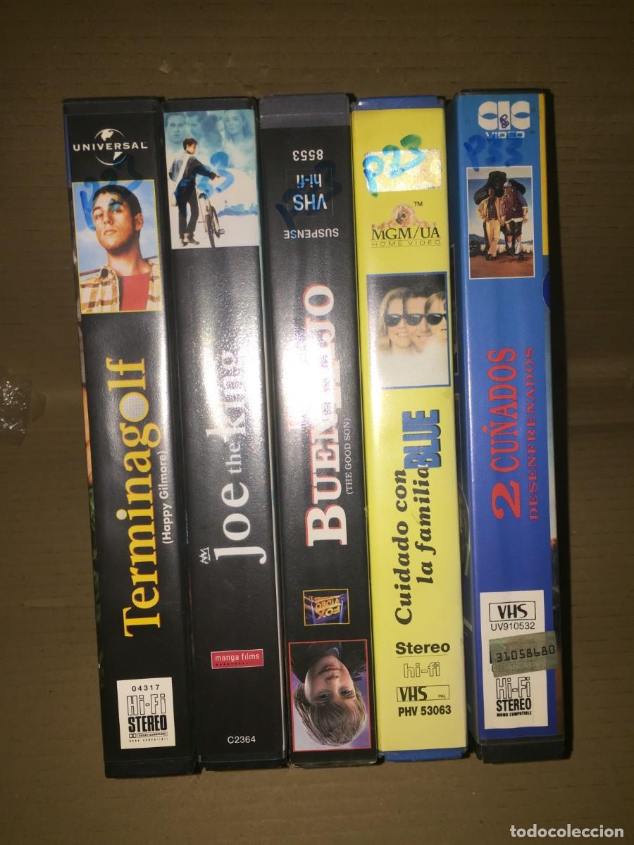 Cine: Vhs pack n&ordm; 33 Vhs: Terminagolf - Joe the king - Buen hijo - Cuidado con la famila blue - 2 Cu&ntilde;ados