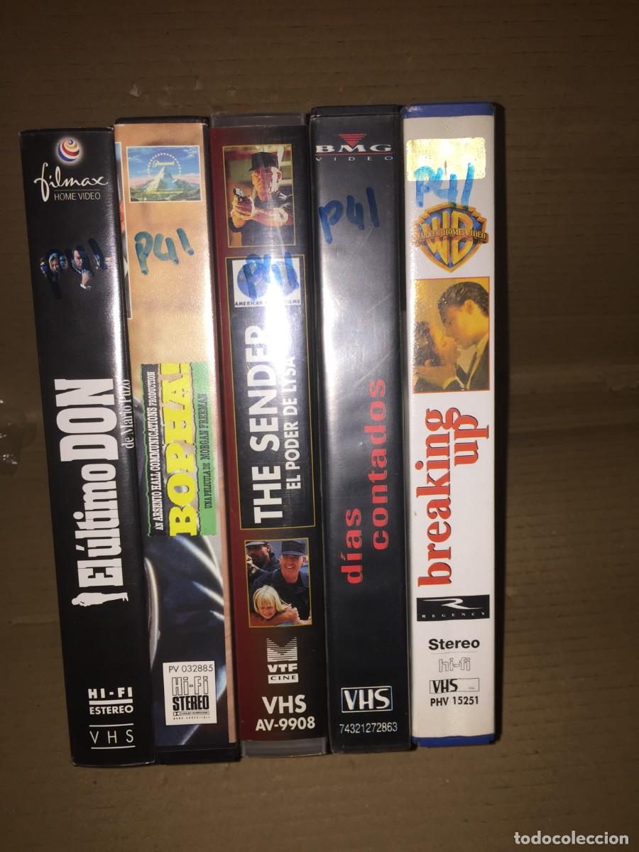 Cine: Vhs pack n&ordm; 41 Vhs El ultimo don - Bopha ! - The sender el poder de lysa - Dias contados - Breaking
