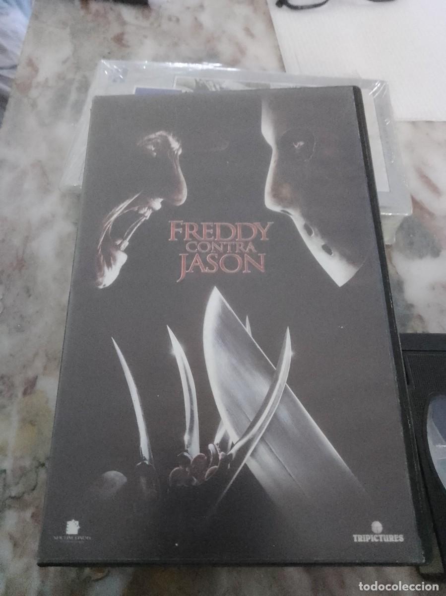 Cine: Freddy contra Jason vhs caja grande unica