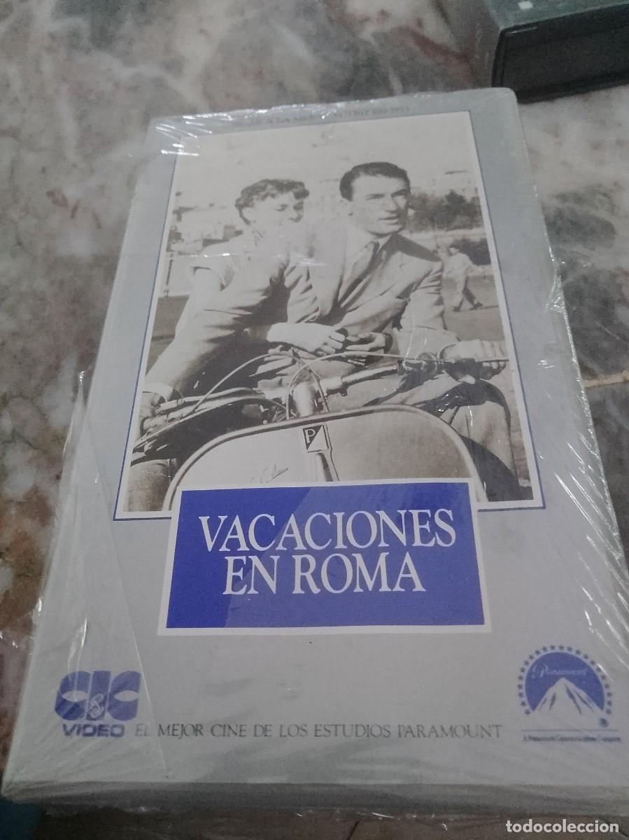 Cine: Vacaciones en roma vhs nueva sin estrenar