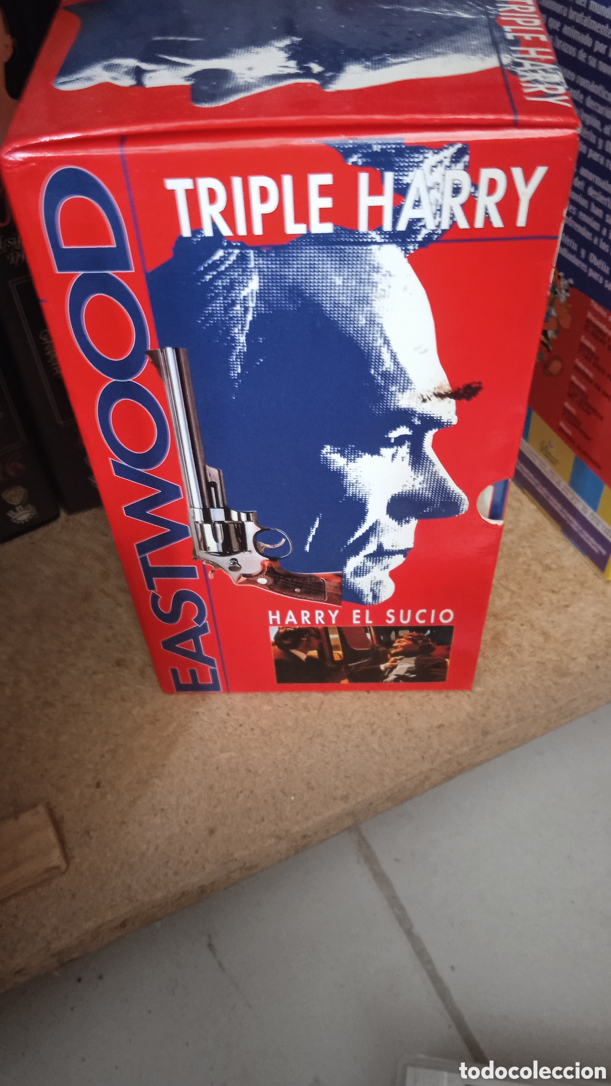 Cine: Trilog&iacute;a &ldquo;Triple Harry / Harry el Sucio&rdquo; Eastwood &ndash; Edici&oacute;n coleccionista VHS/DVD