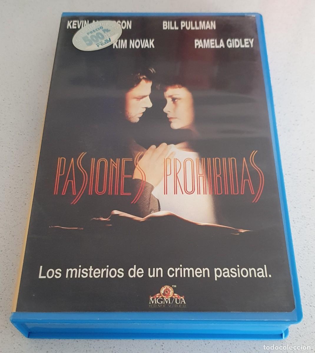 Cine: Pel&iacute;cula Vhs Pasiones Prohibidas. Bill Pullman, Kim Novak, Mike Figgis. Warner Home Video 1993.