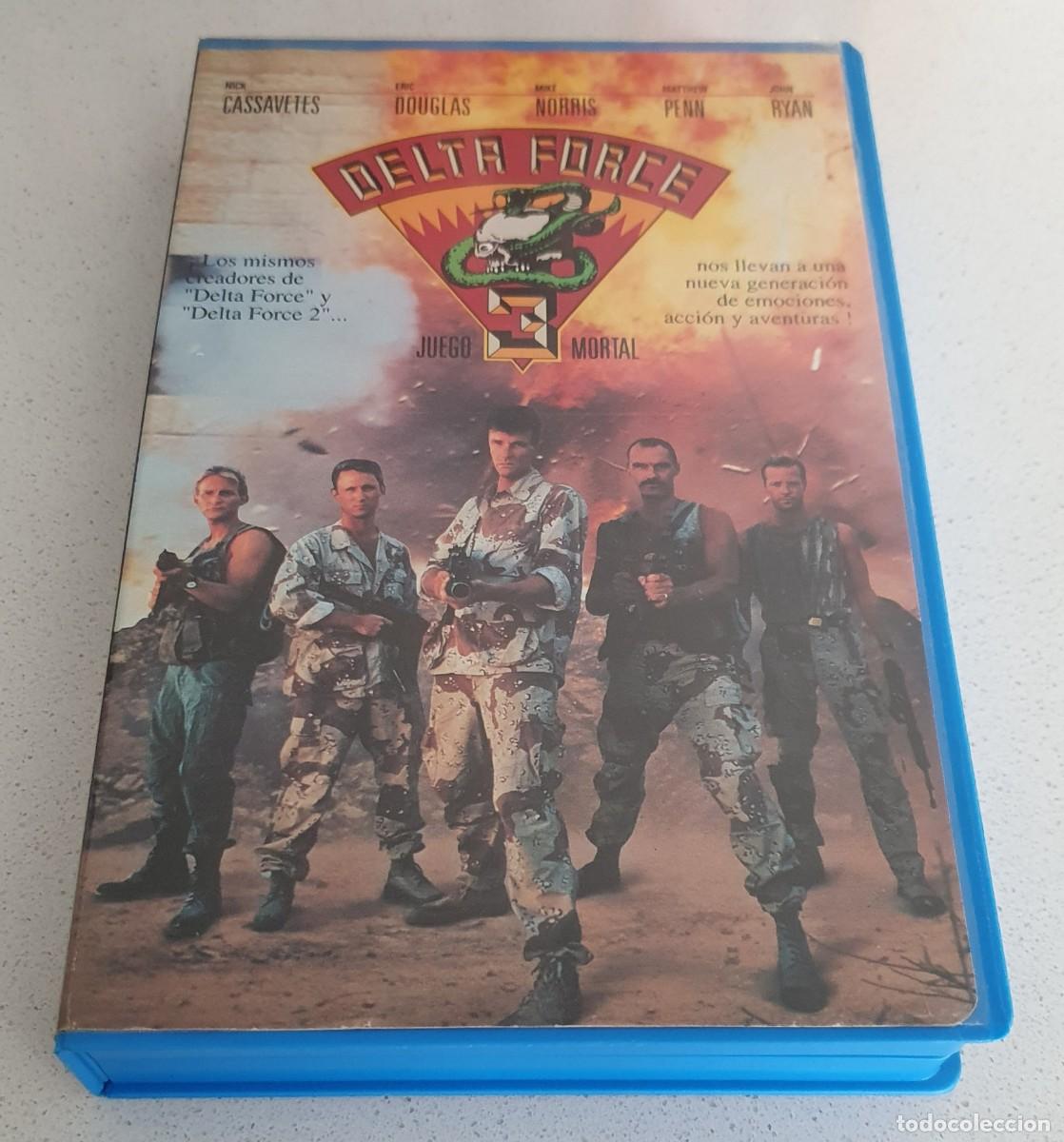 Cine: Pel&iacute;cula Vhs Delta Force 3. Cannon. Editada por Warner Home Video en 1991. Videoclub alquiler.