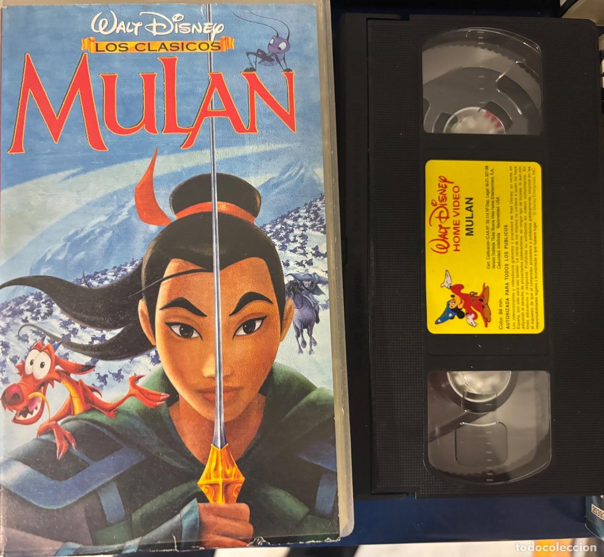 Cine: Mulan (Pelicula VHS)