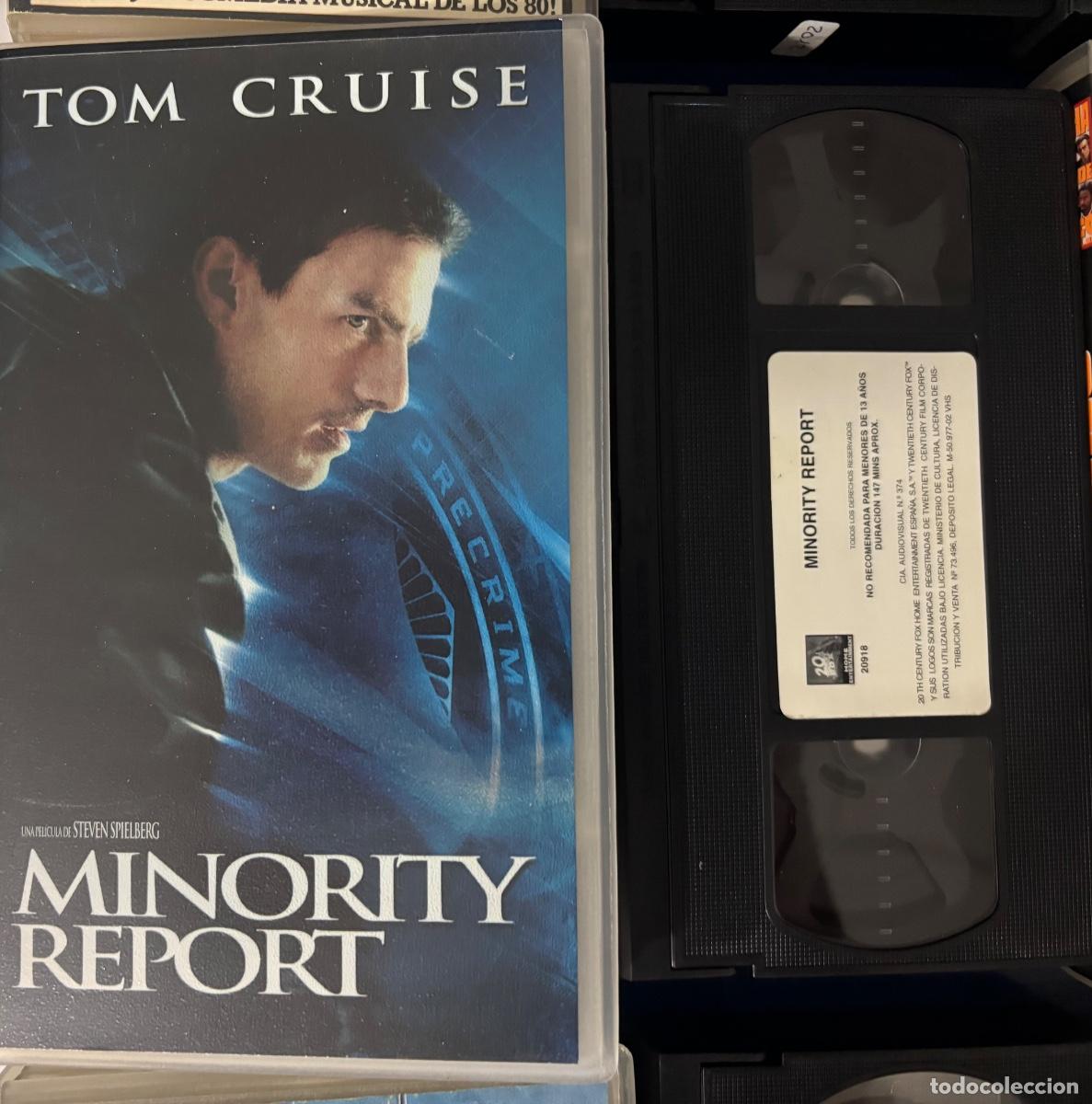 Cine: Minority Report (Pelicula VHS)