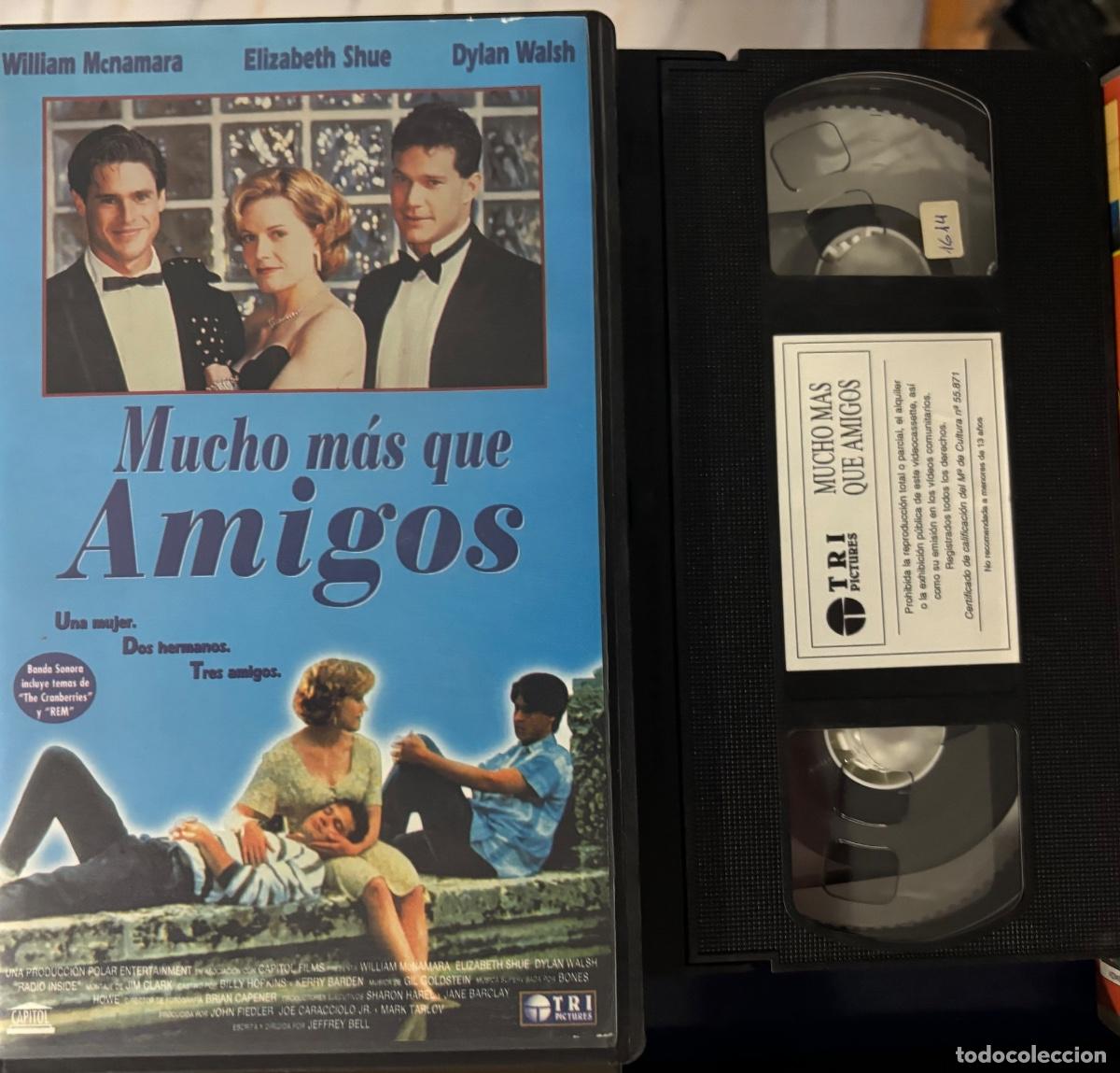 Cine: Mucho m&aacute;s que amigos (Pelicula VHS)