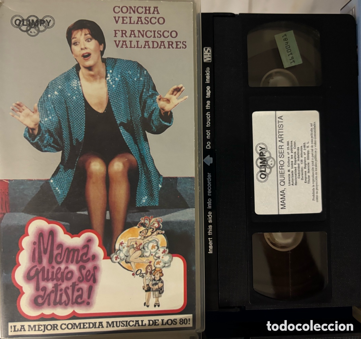 Cin&eacute;ma: Mama yo quiero ser artista (Pelicula VHS)
