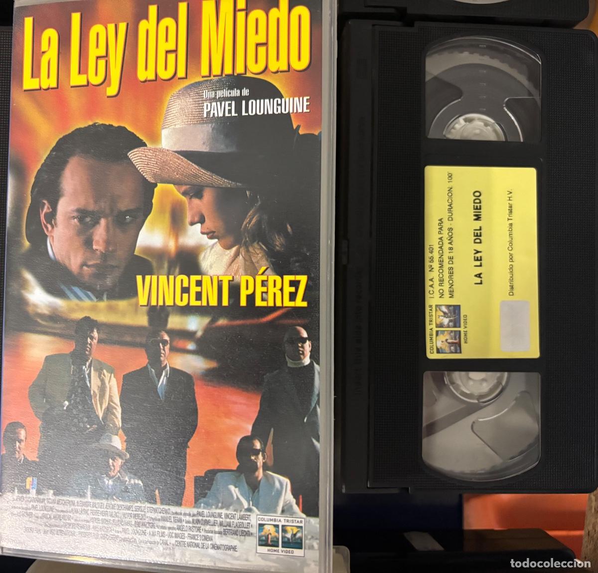 Cine: La ley del miedo (Pelicula VHS)