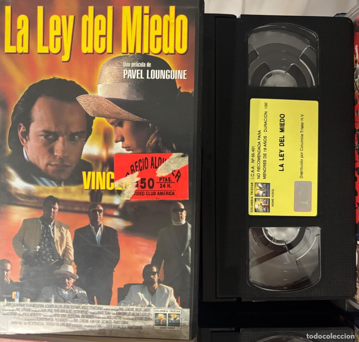 Cine: La Ley del Miedo (Pelicula VHS)