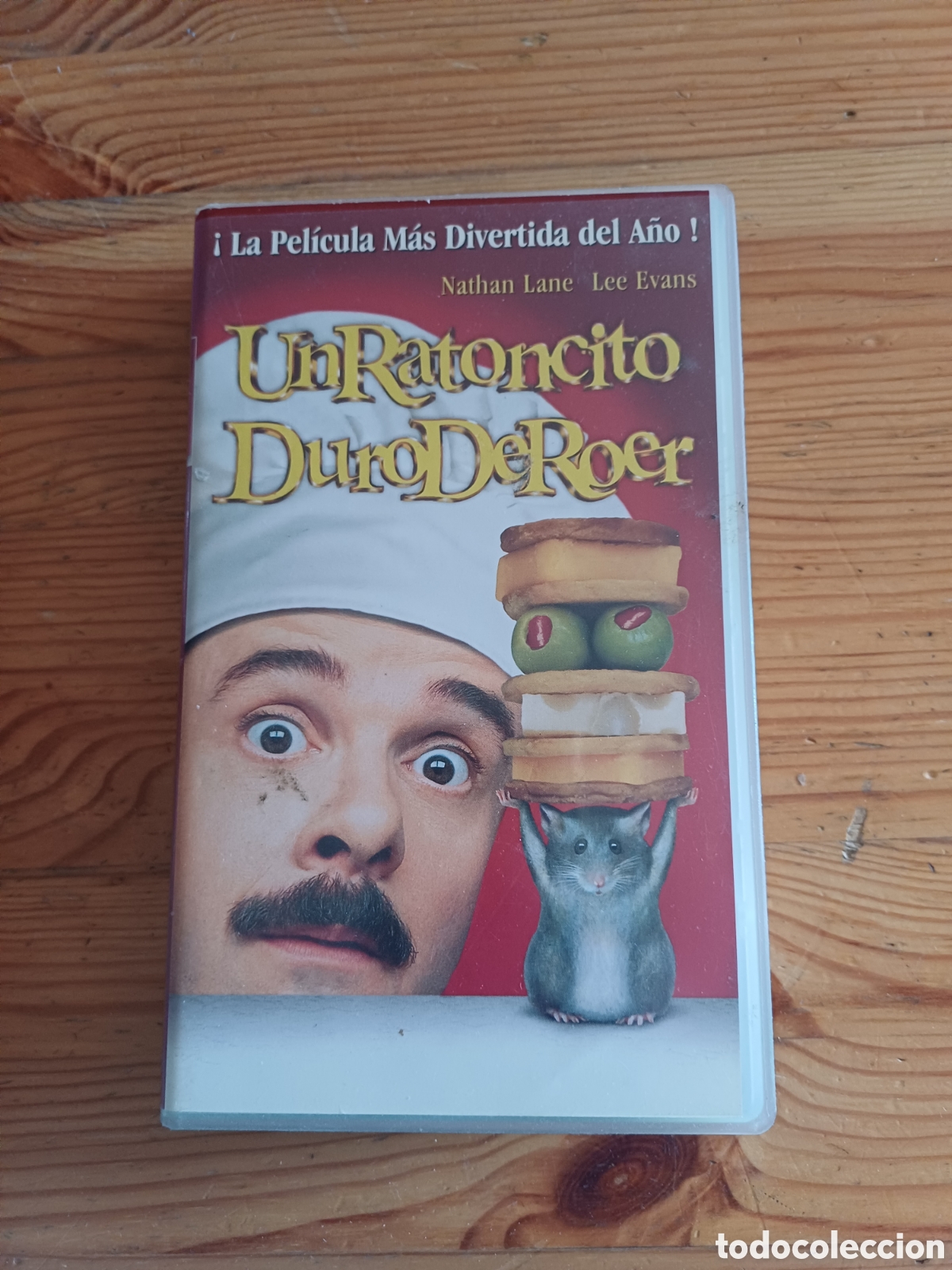 Cine: Un ratoncito duro de roer Nathan Lane Lee Evans VHS