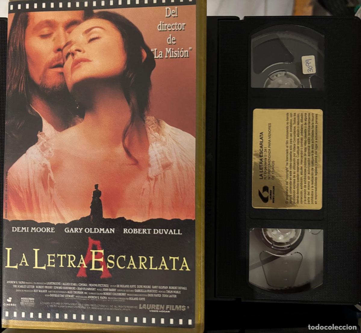 Cine: La Letra Escarlata (Pelicula VHS)