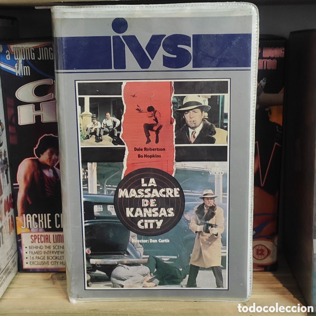 Cine: LA MASACRE DE KANSAS CITY vhs original