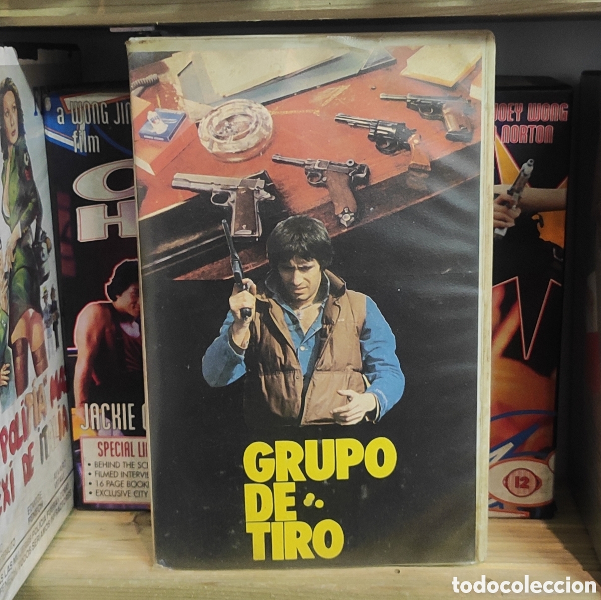 Cine: GRUPO DE TIRO vhs original