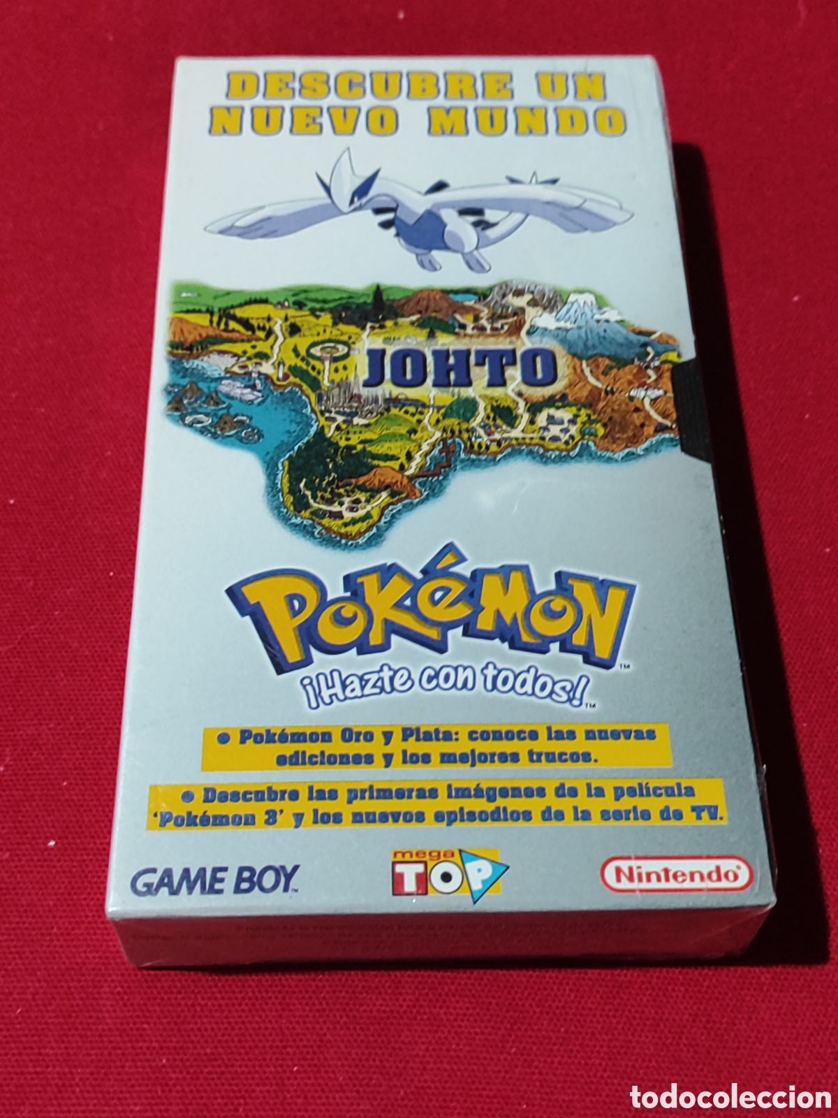 Cine: UNICA EN TC VHS ATRAPAME EN JOHTO POKEMON GAME BOY NINTENDO