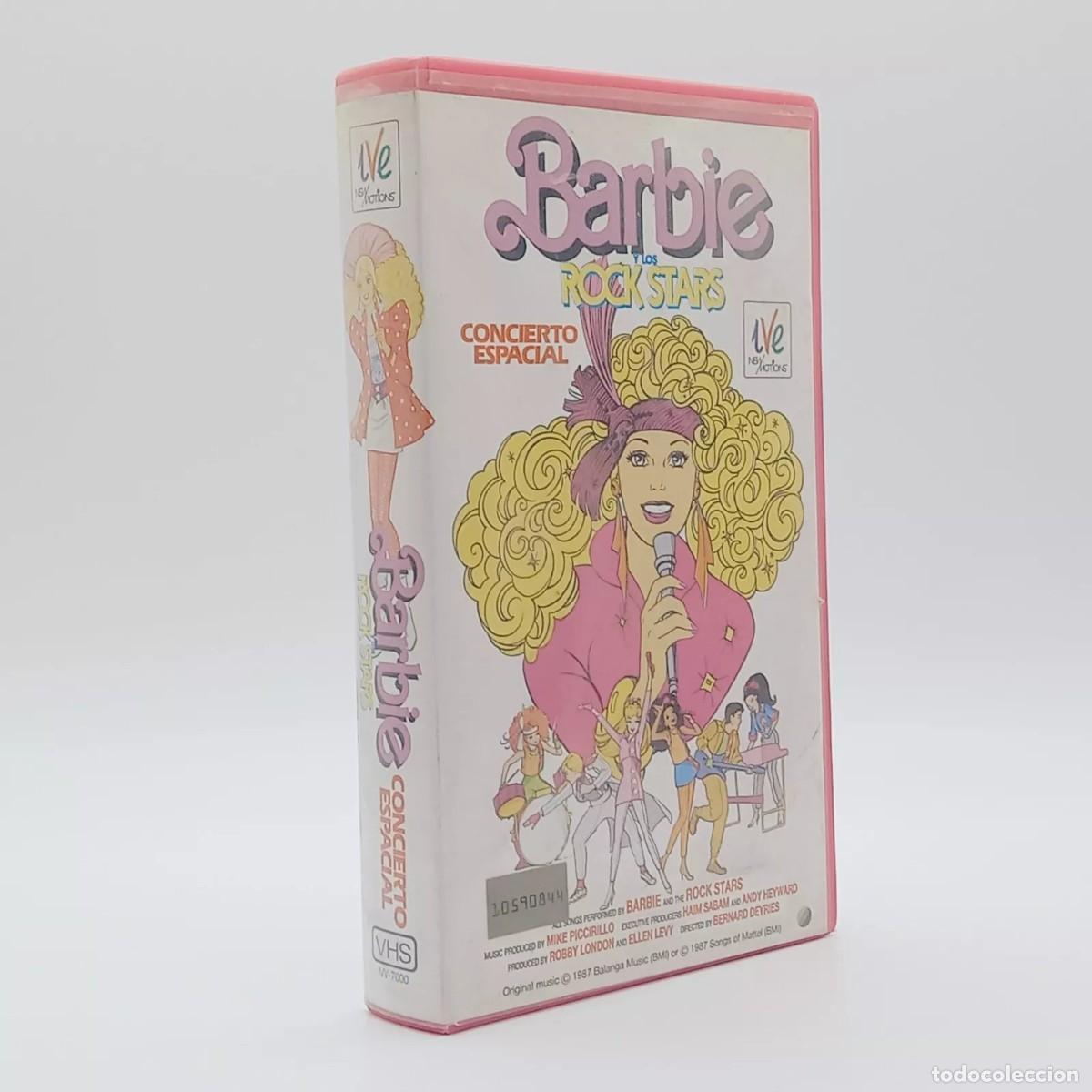 Cinema: VHS Pelicula Barbie y los Rock Stars Concierto Espacial ORIGINAL castellano 90s