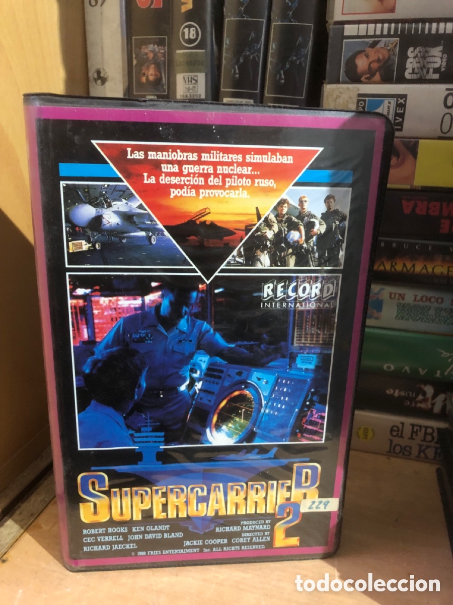 Cine: VHS V&Iacute;DEO CLUB SUPERCARRIER 2