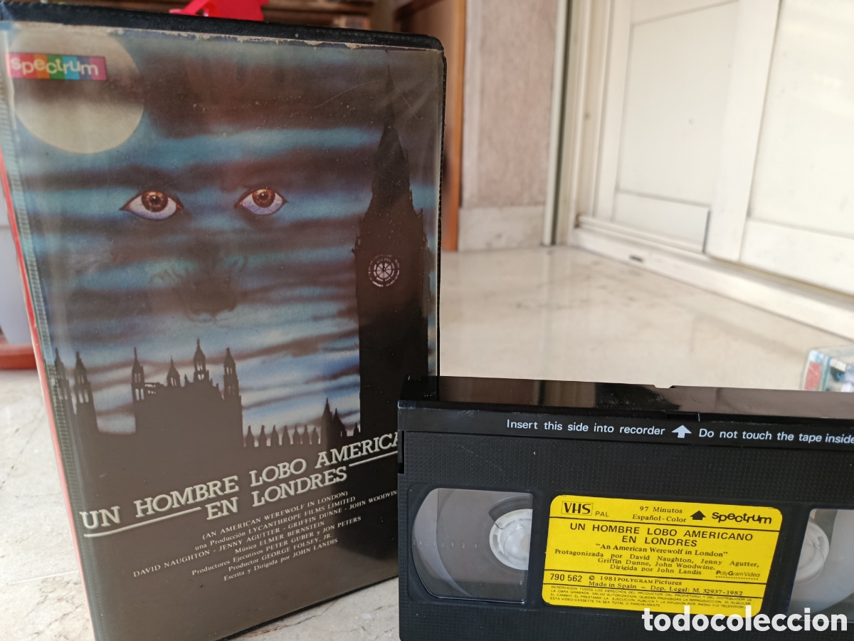 Cine: VHS LOBO AMERICANO EN LONDRES PRIMERA EDICI&Oacute;N