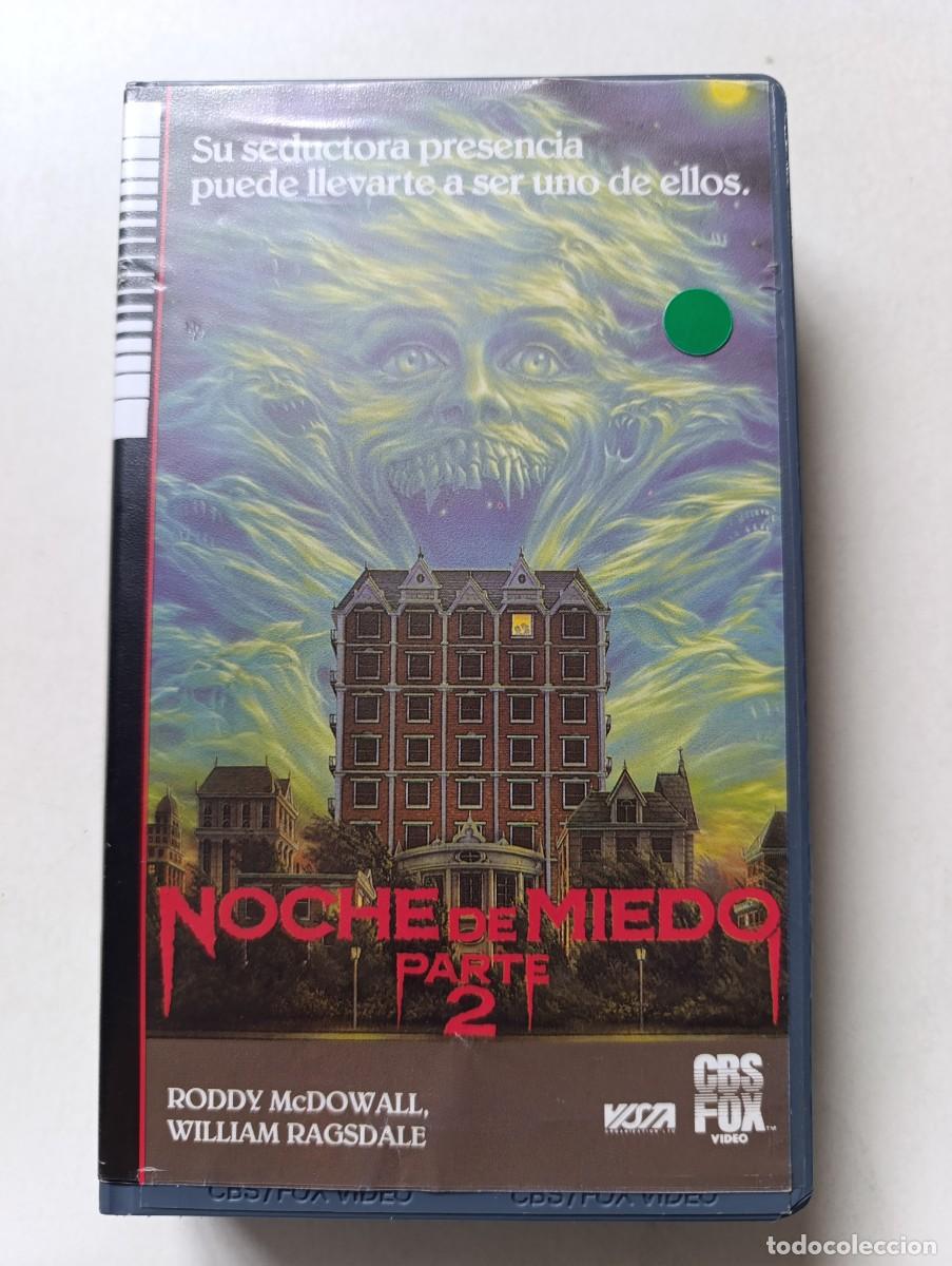 Cinema: NOCHE DE MIEDO Parte 2 Pel&iacute;cula VHS Fright Night Part II Tommy Lee Wallace Roddy McDowall TERROR