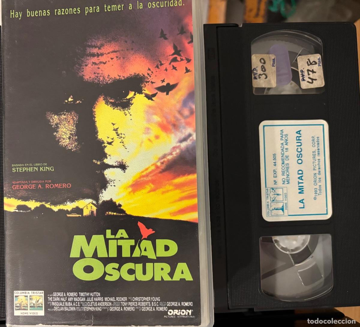 Cine: La mitad oscura (Pelicula VHS)