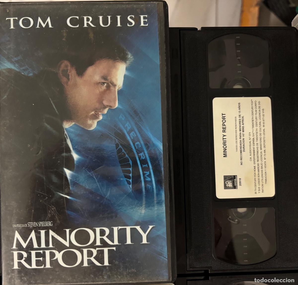 Cine: Minority Report (Pelicula VHS)