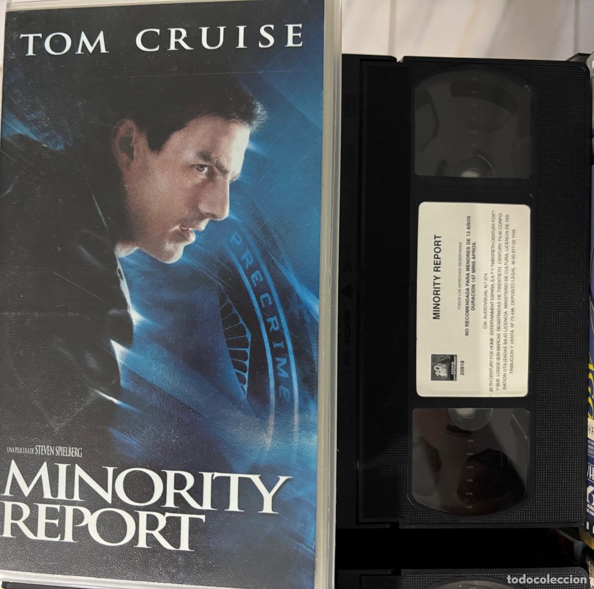 Cine: Minority report (Pelicula VHS)