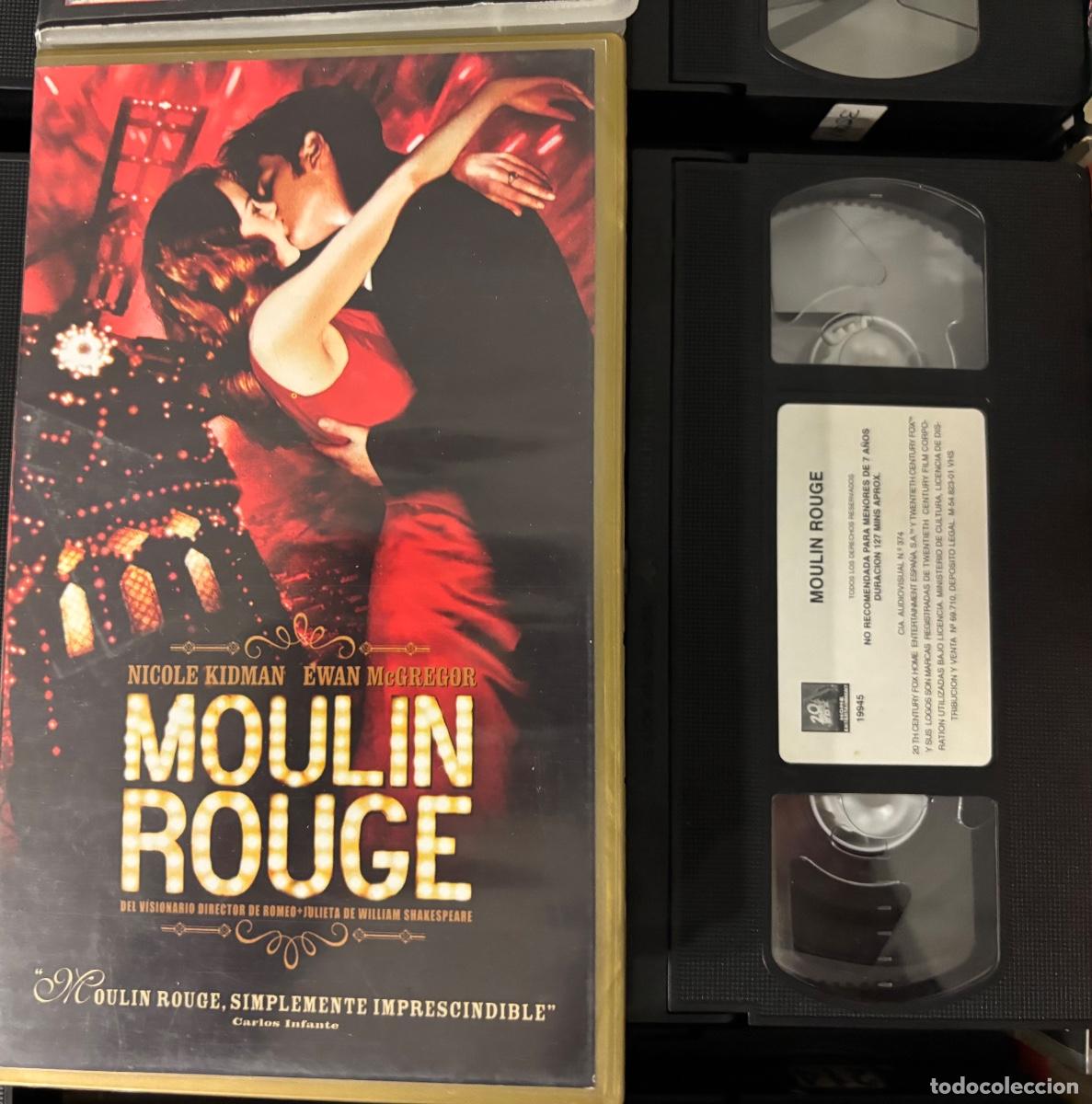 Cine: Moulin Rouge (Pelicula VHS)