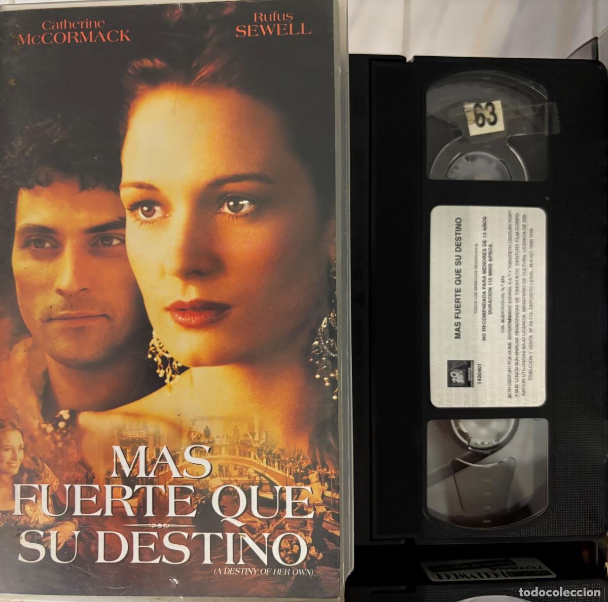 Cine: M&aacute;s fuerte que su destino (Pelicula VHS)