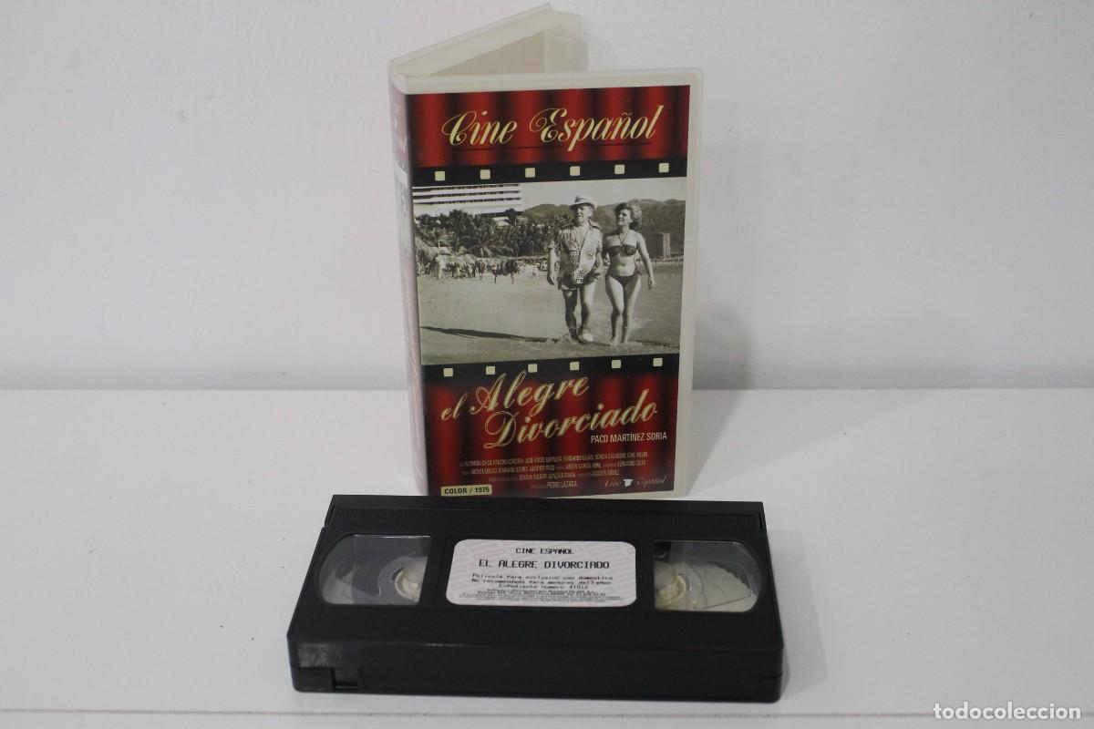Cinema: VHS EL ALEGRE DIVORCIADO PACO MARTINEZ SORIA CINE ESPA&Ntilde;OL