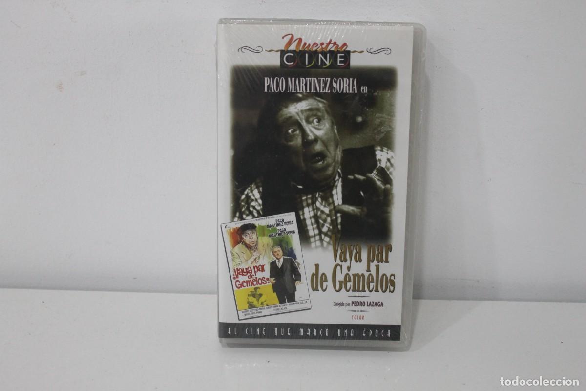 Cine: VHS VAYA PAR DE GEMELOS PACO MARTINEZ SORIA PRECINTADA