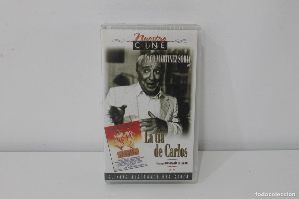 Cine: VHS LA TIA DE CARLOS PACO MERTINEZ SORIA PRECINTADA