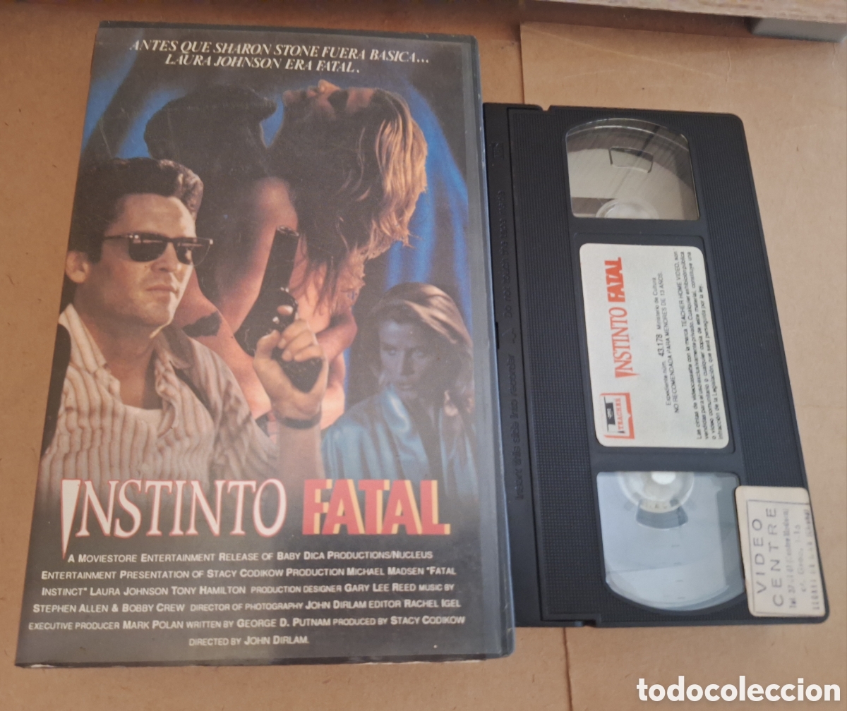 Cine: Instinto Fatal VHS Thriller