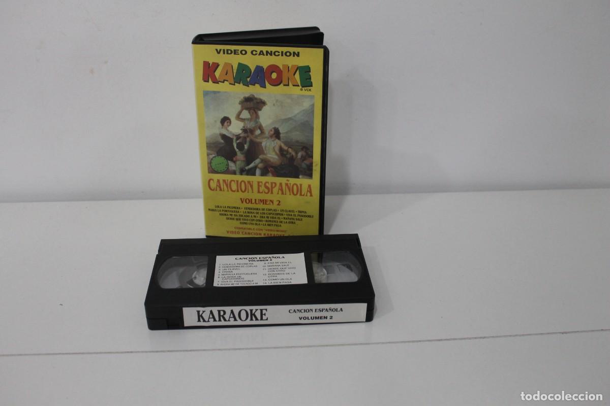 Cinema: VHS KARAOKE CANCION ESPA&Ntilde;OLA VOLUMEN 2 1995