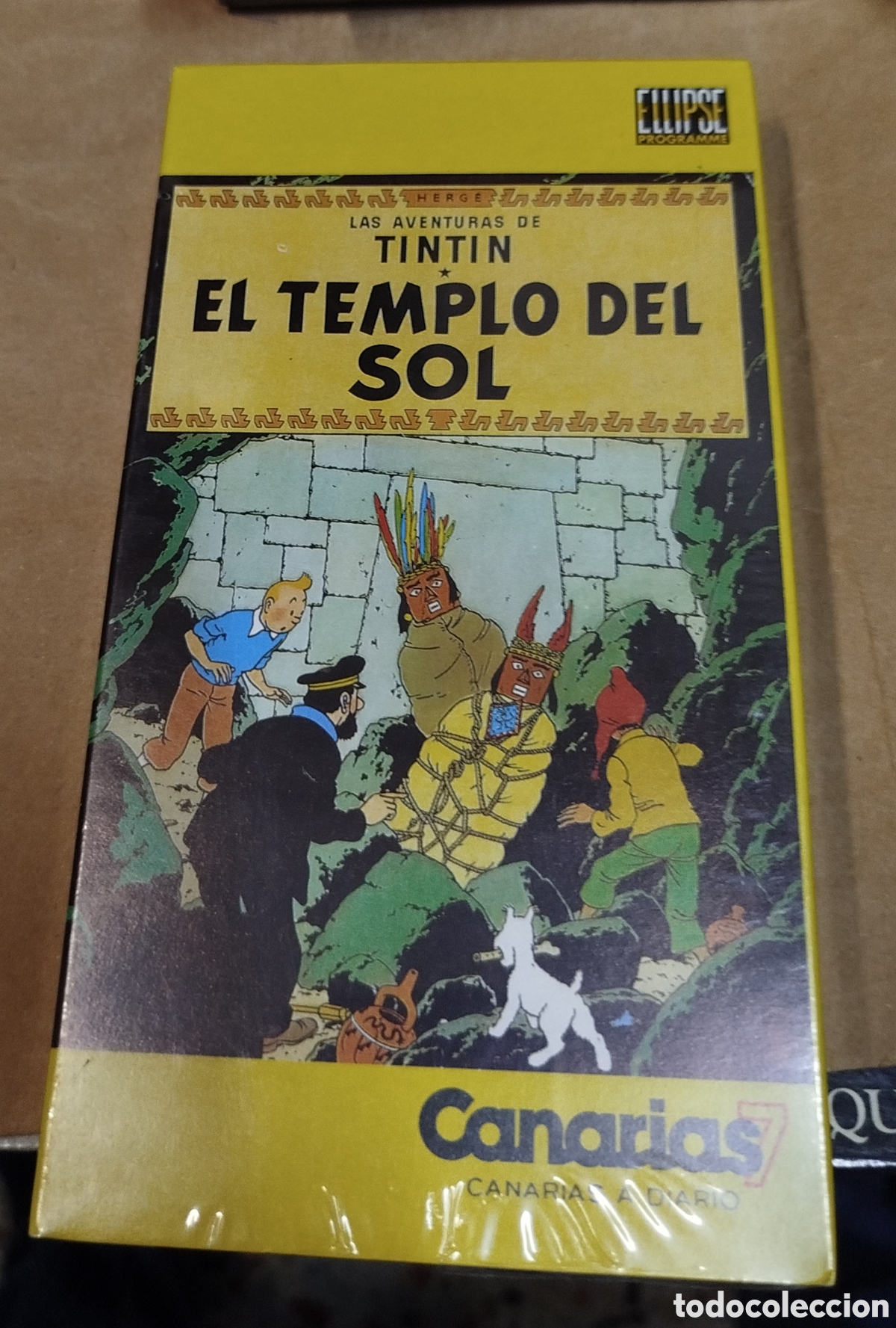 Cine: Tint&iacute;n .El templo del sol.VHS. SIN ABRIR