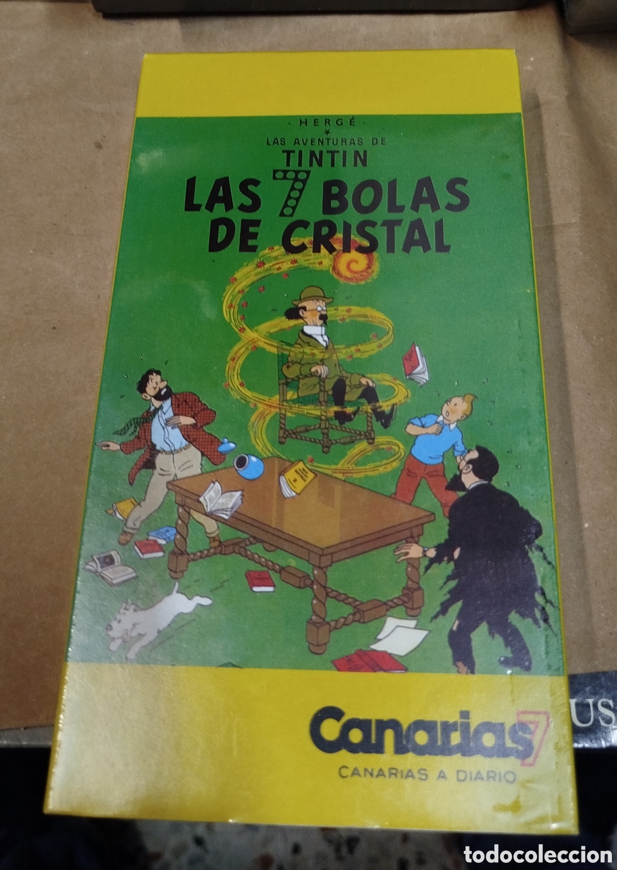 Cine: Tintin. Las 7 bolas de cristal. VHS. SIN ABRIR