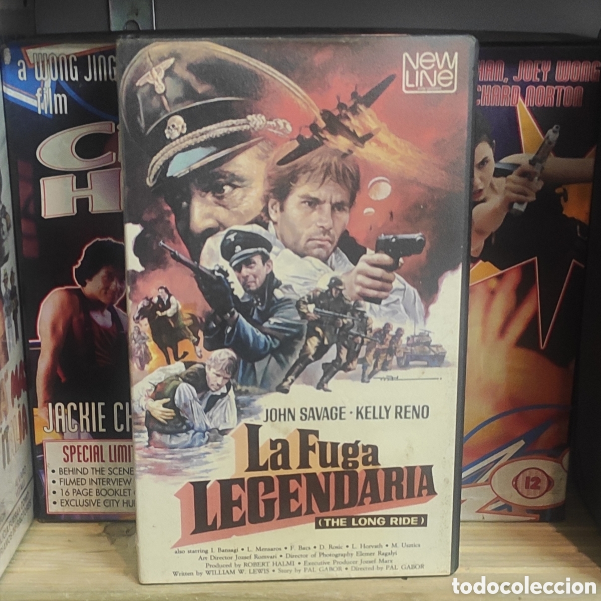 Cine: LA FUGA LEGENDARIA VHS John Savage B&eacute;lica Nazis Acci&oacute;n Retro