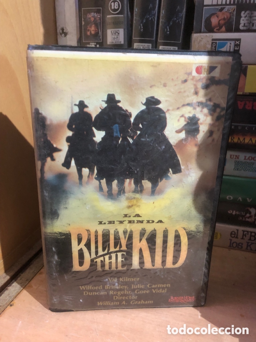 Cine: VHS V&Iacute;DEO CLUB LA LEYENDA DE BYLLI THE KID