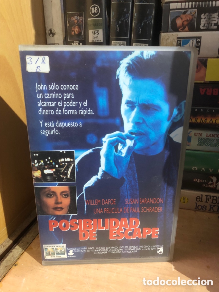 Cine: VHS V&Iacute;DEO CLUB POSIBILIDAD DE ESCAPE
