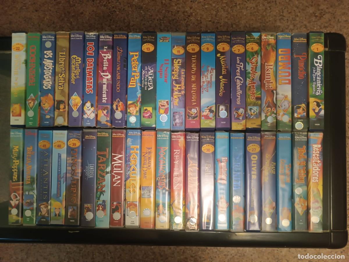 Cine: GRAN COLECCION VHS DISNEY (+ OTROS)