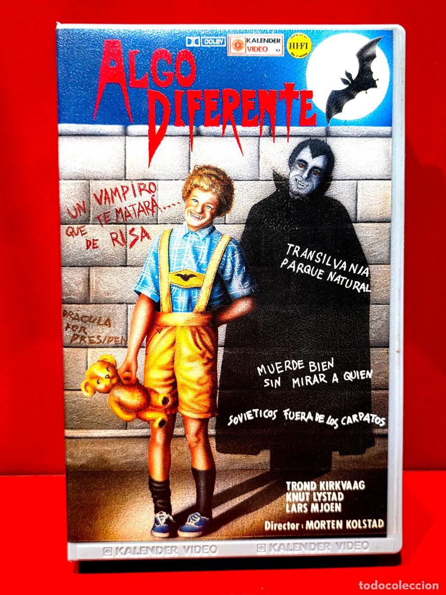 Kino: ALGO DIFERENTE 'UN VAMPIRO QUE TE MATARA.... DE RISA (1986) - KALANDER VIDEO