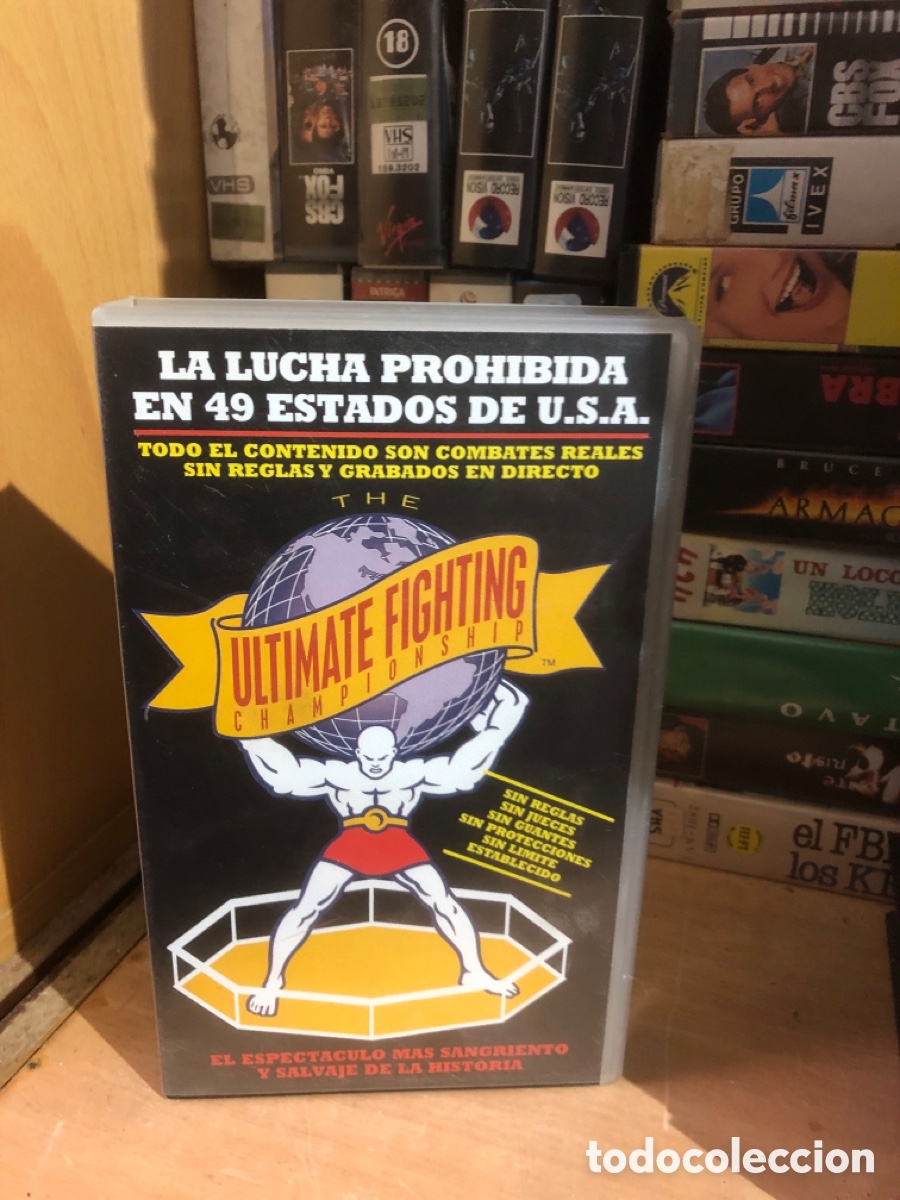 Cine: VHS LUCHA PROHIBIDA DE 49 ESTADOS DE USA