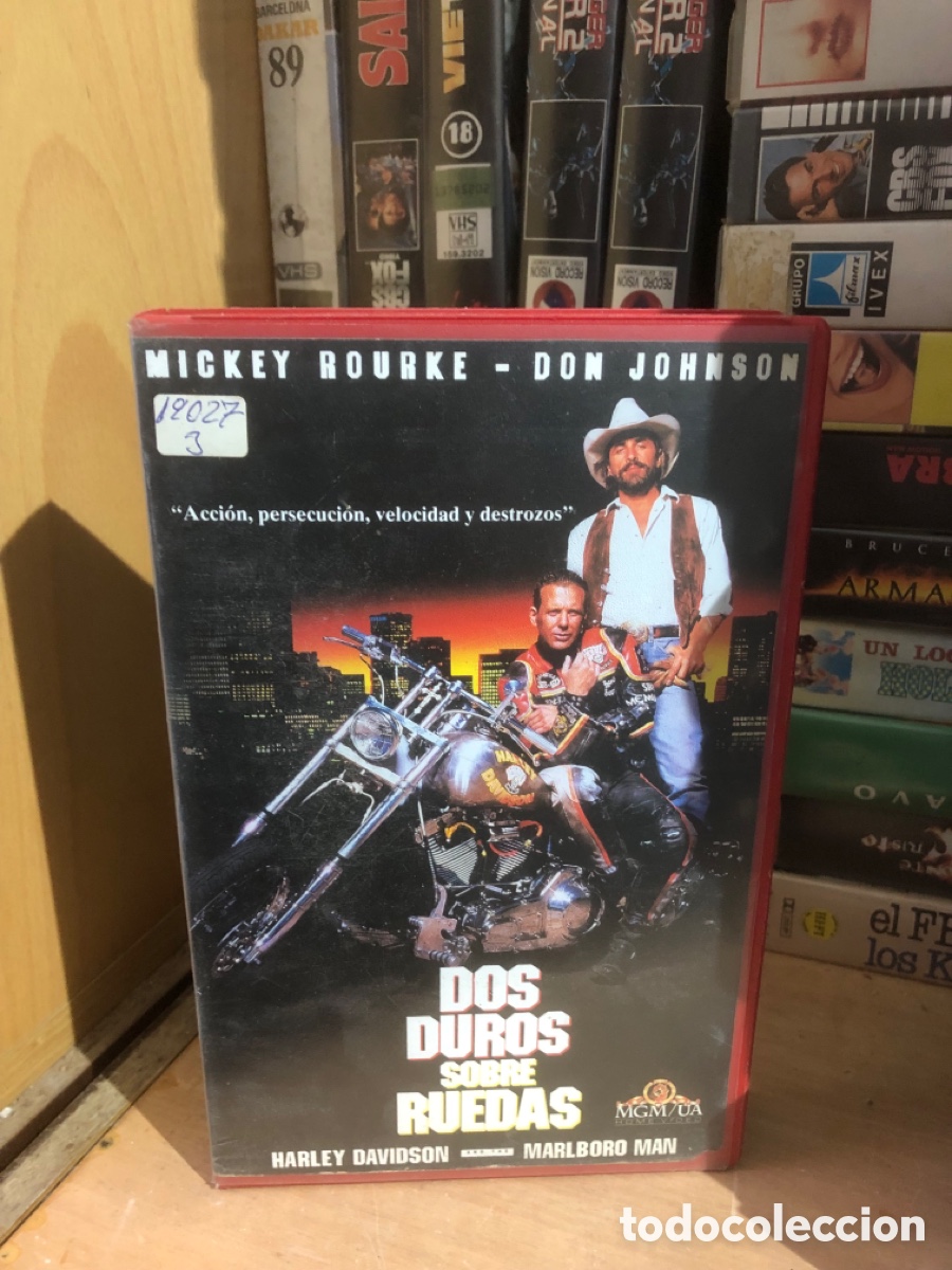 Cine: VHS V&Iacute;DEO CLUB DOS DUROS SOBRE RUEDAS