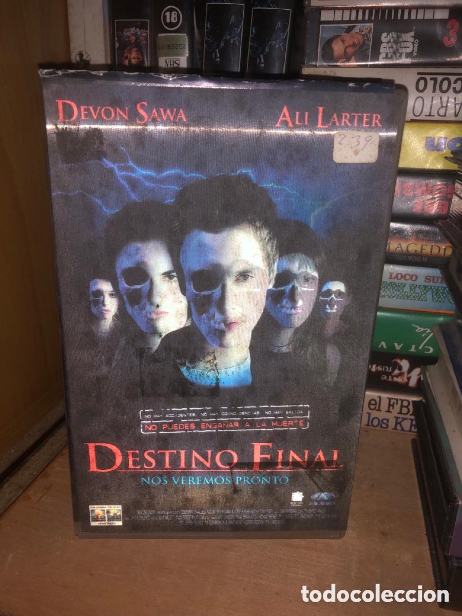 Cine: VHS V&Iacute;DEO CLUB DESTINO FINAL