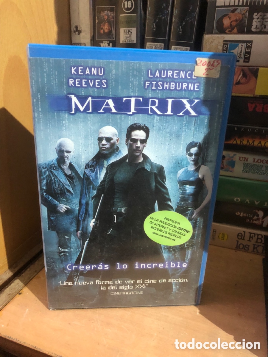 Cine: VHS V&Iacute;DEO CLUB MATRIX