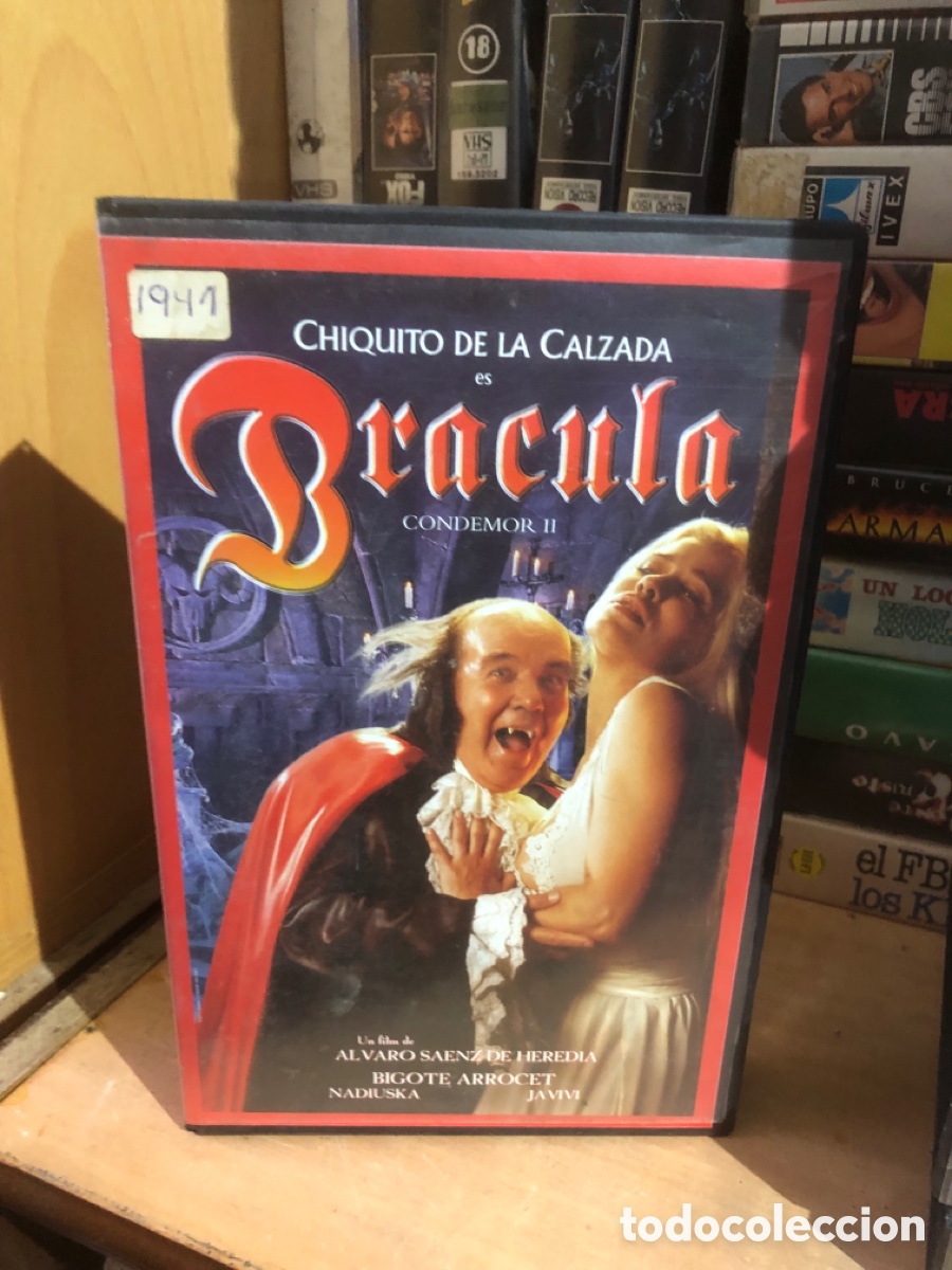 Cine: VHS V&Iacute;DEO CLUB BRACULA CONDEMOR 2