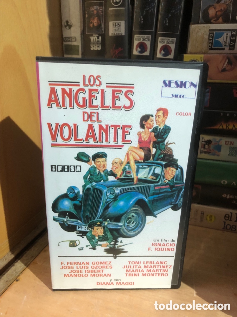 Cine: VHS V&Iacute;DEO CLUB LOS &Aacute;NGELES AL VOLANTE